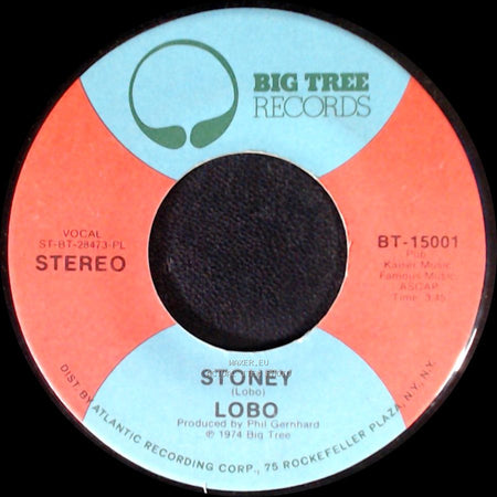 Lobo - Standing At The End Of The Line / Stoney side B
