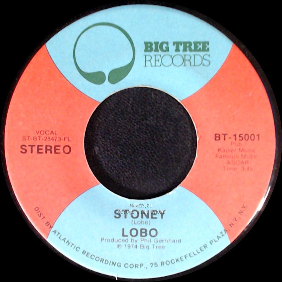 Lobo - Standing At The End Of The Line / Stoney side B