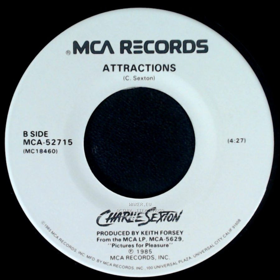 Charlie Sexton - Beat's So Lonely / Attractions side B