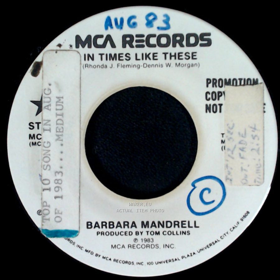 Barbara Mandrell - In Times Like These / In Times Like These side A
