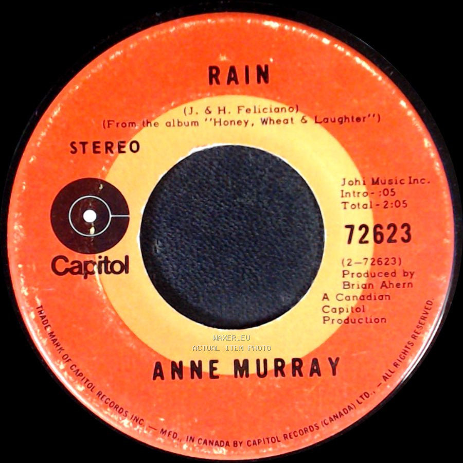 Anne Murray - Snowbird / Rain side B