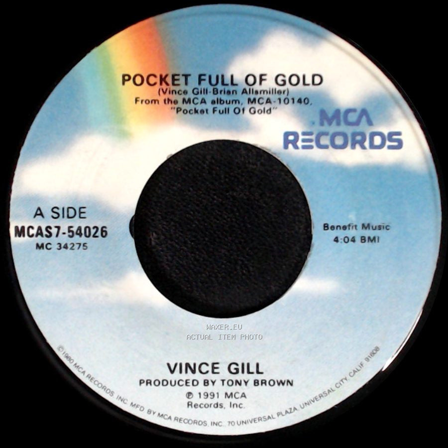 Vince Gill - Pocket Full Of Gold / A Little Left Over side A