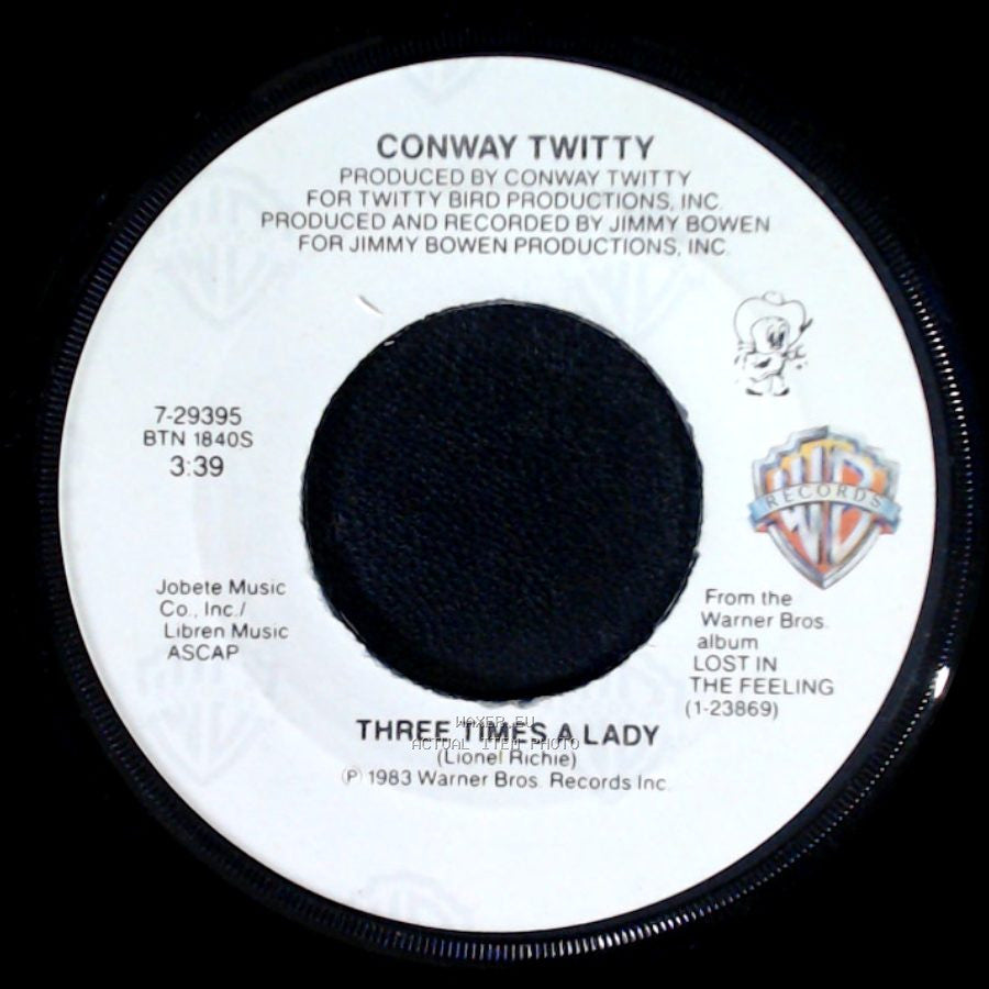 Conway Twitty - Three Times A Lady / I Think I'm In Love side A