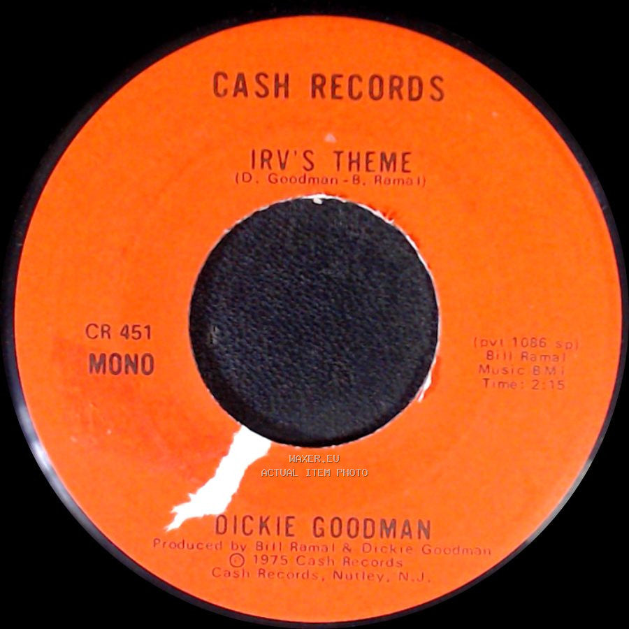 Dickie Goodman - Irv's Theme / Mr Jaws side A