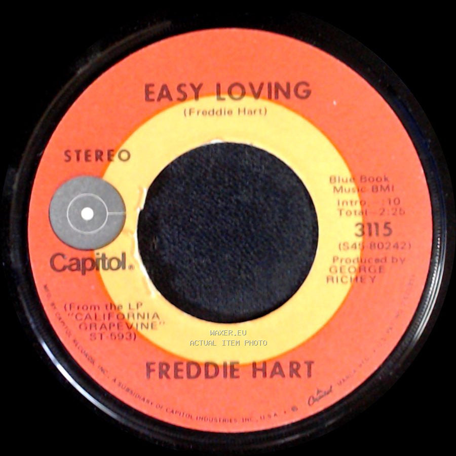 Freddie Hart - Easy Loving / Brother Bluebird side A