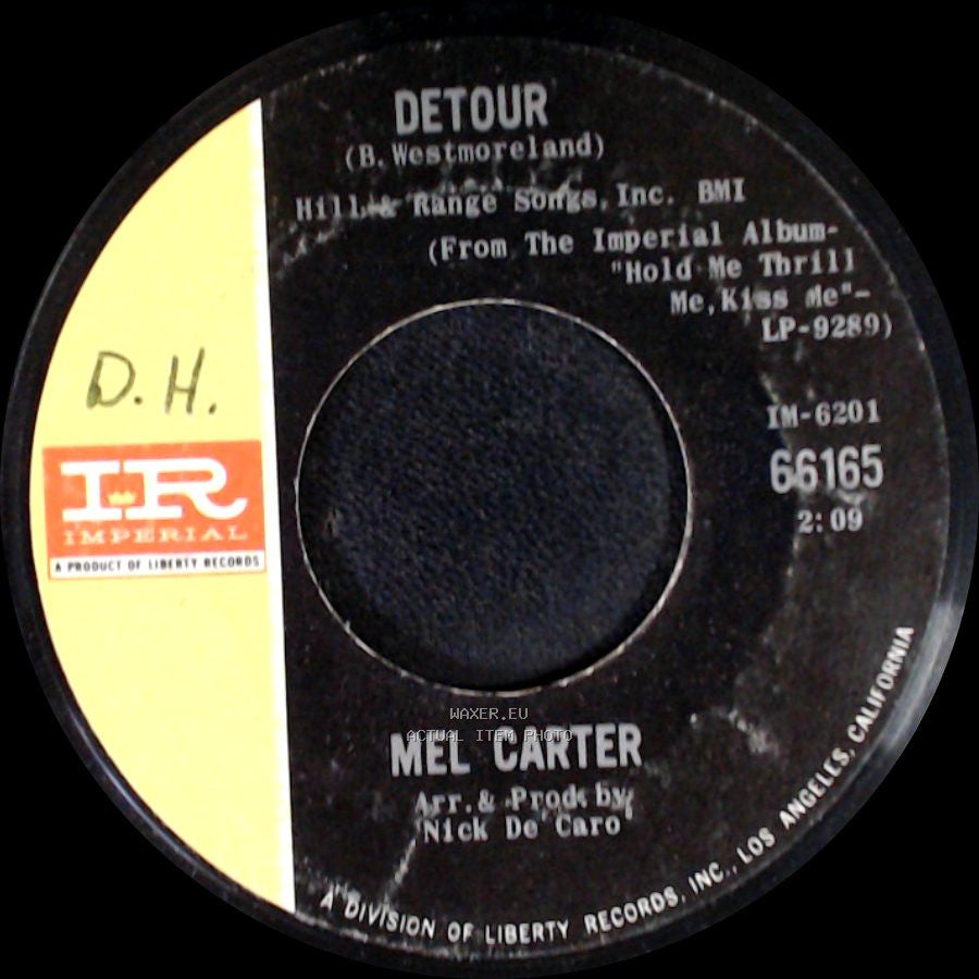 Mel Carter - Detour / Band Of Gold side A