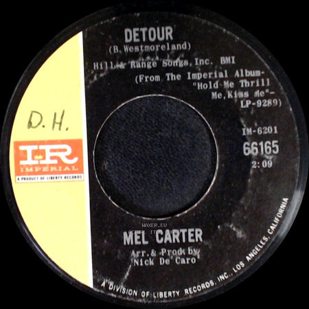 Mel Carter - Detour / Band Of Gold side A