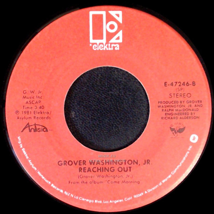 Grover Washington, Jr. - Reaching Out / Be Mine (Tonight) side A