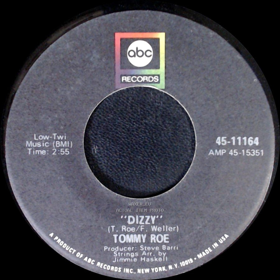 Tommy Roe - The You I Need / Dizzy side B