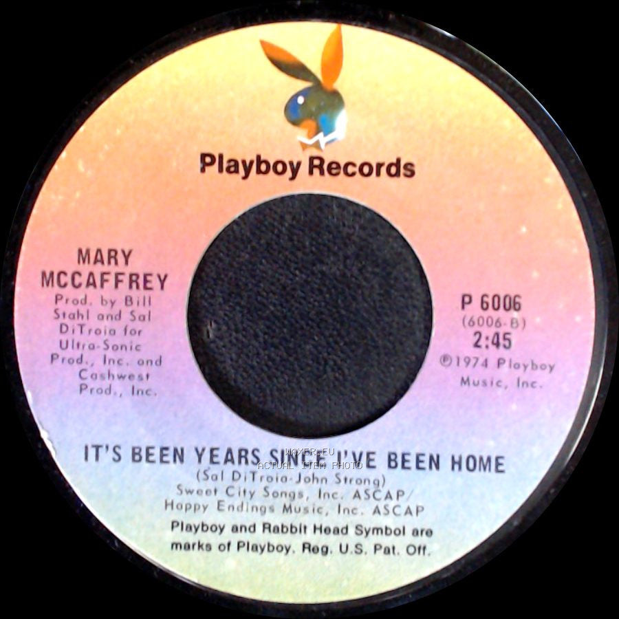 Mary Mccaffrey - (I Believe In) Happy Endings / It's Been Years Since I've Been Home side B