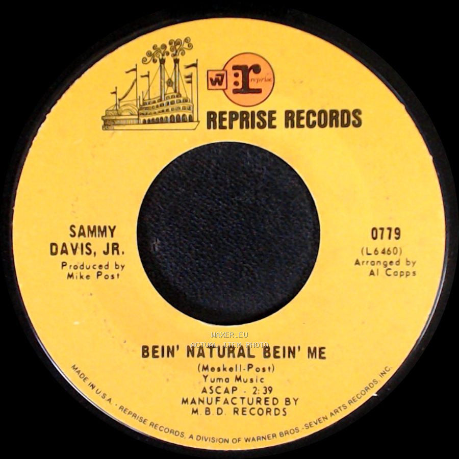 Sammy Davis, Jr. - Bein' Natural Bein' Me / I've Gotta Be Me side A