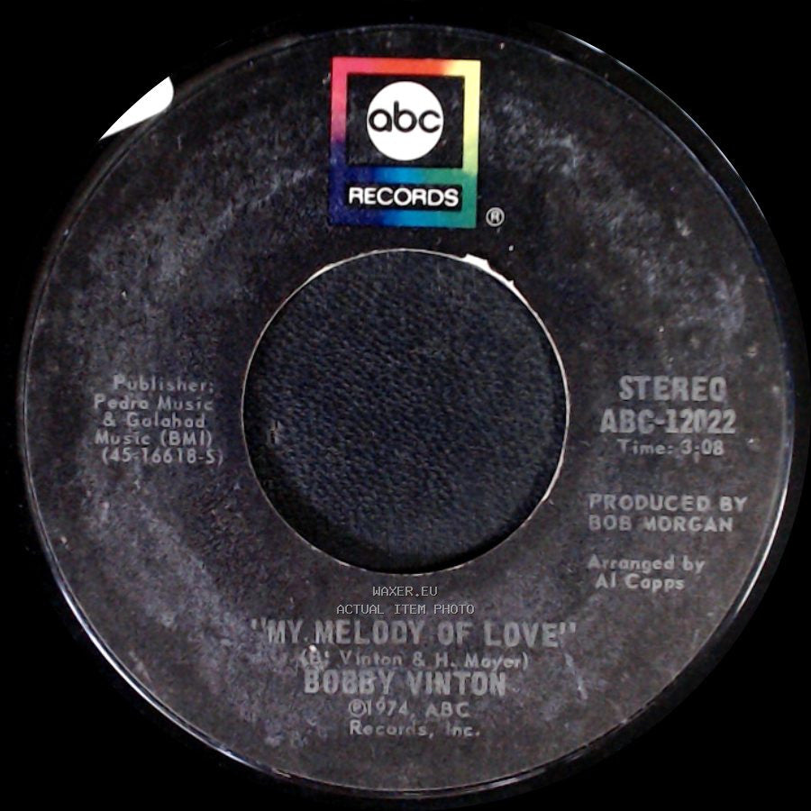 Bobby Vinton - My Melody Of Love / I'll Be Loving You side A