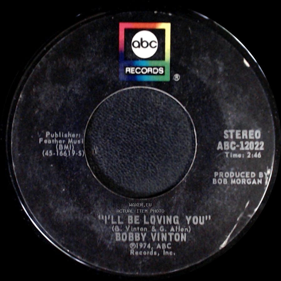 Bobby Vinton - My Melody Of Love / I'll Be Loving You side B
