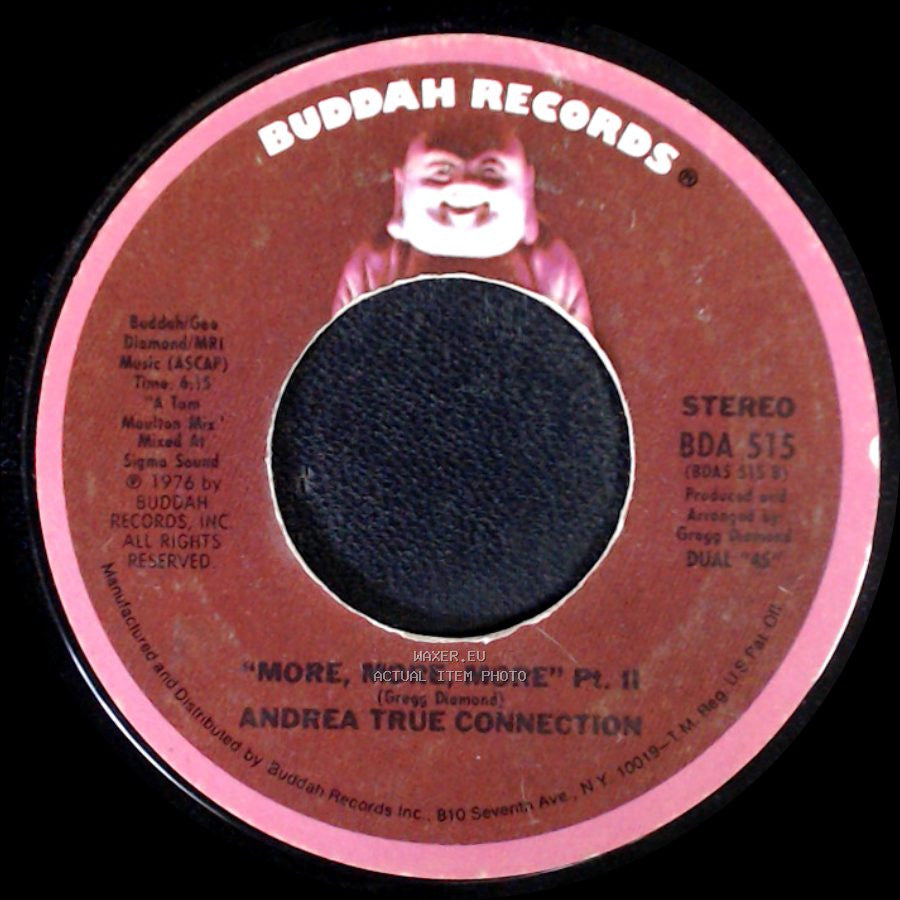Andrea True Connection - More, More, More (Part I) / More, More, More (Pt. Ii) side B