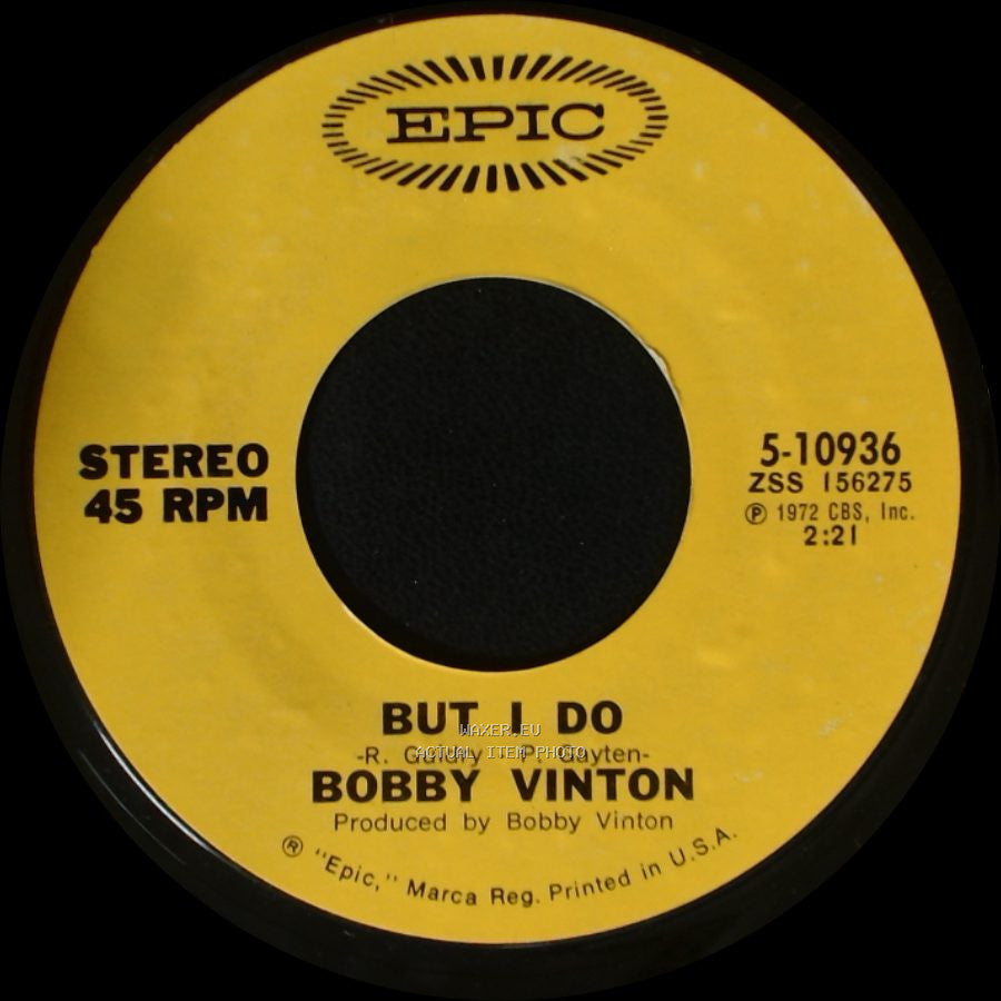 Bobby Vinton - But I Do / When You Love side A