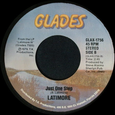 Latimore - Discoed To Death / Just One Step side B