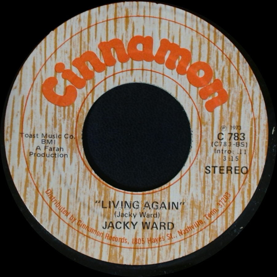Jacky Ward - Smoky Places / Living Again side A
