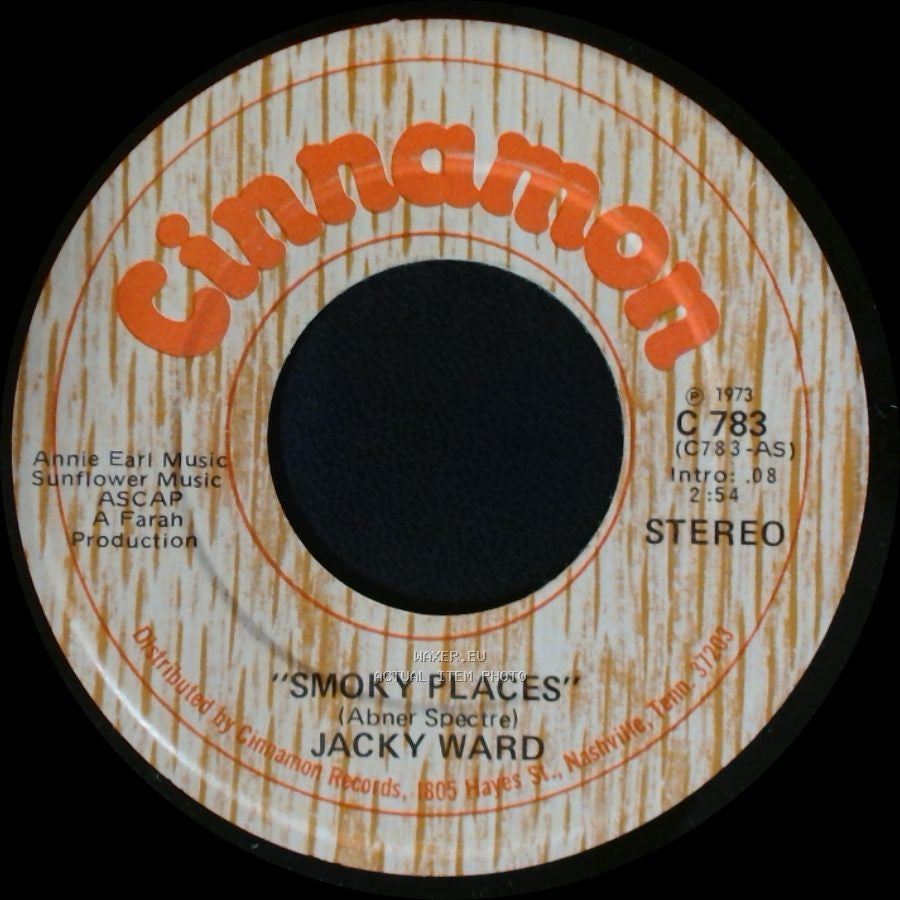 Jacky Ward - Smoky Places / Living Again side B