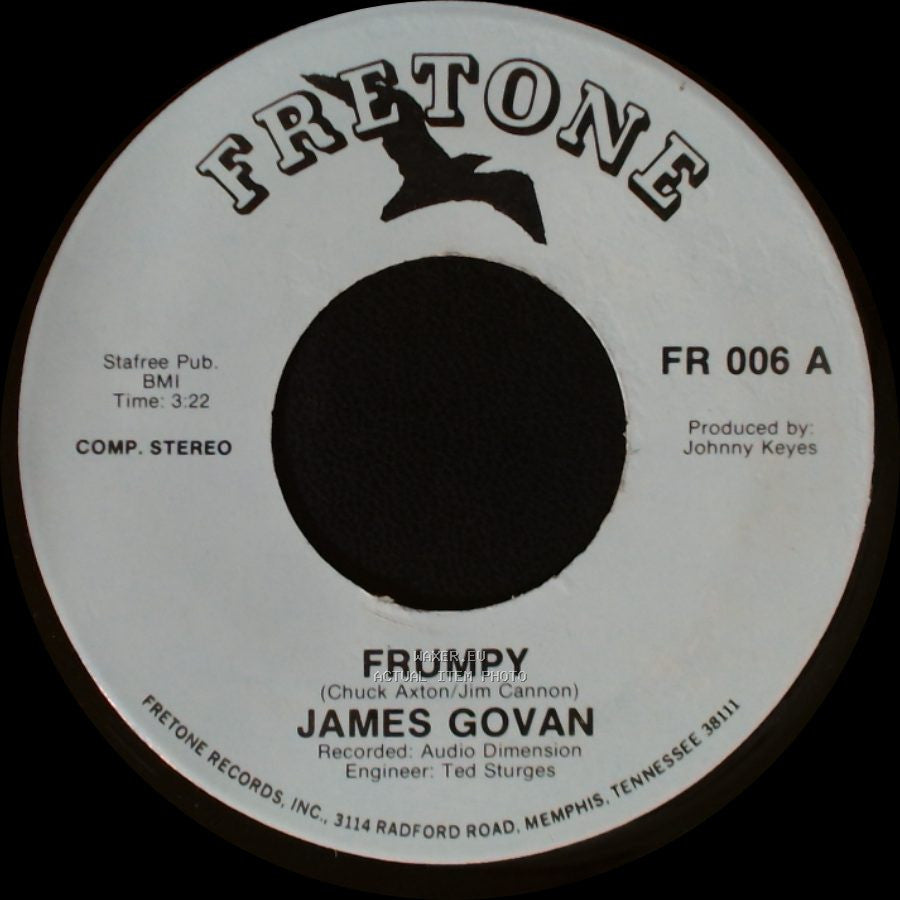 James Govan - Frumpy / Roland side B