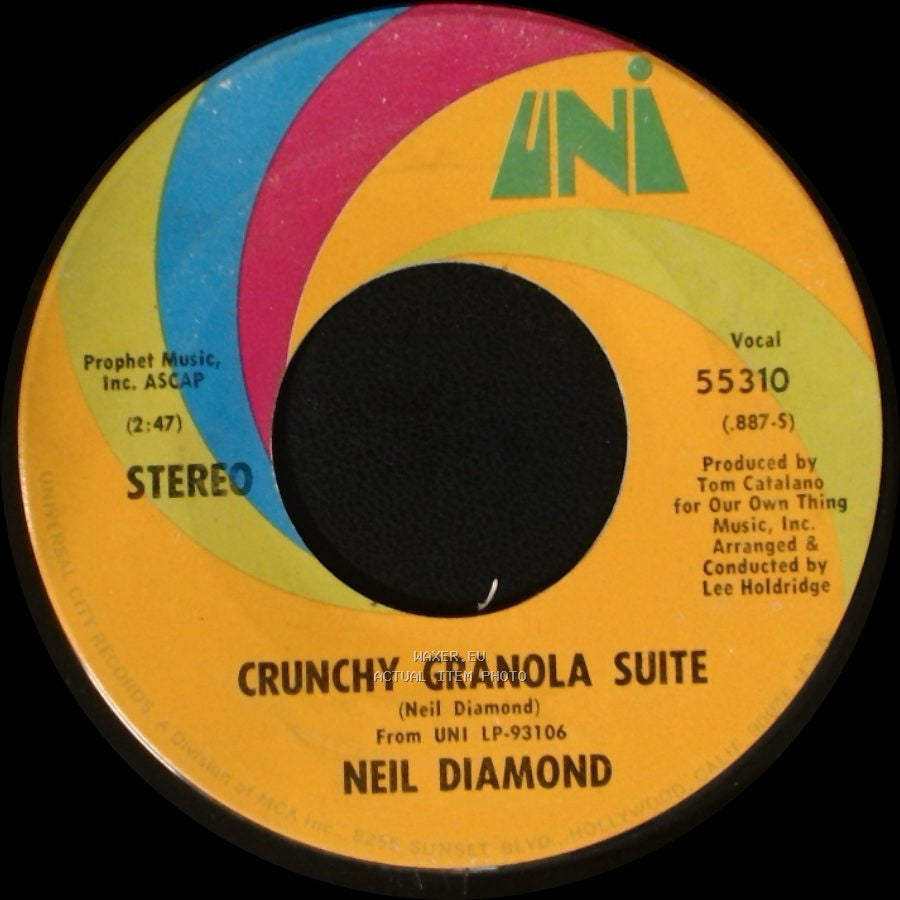 Neil Diamond - Crunchy Granola Suite / Stones side A
