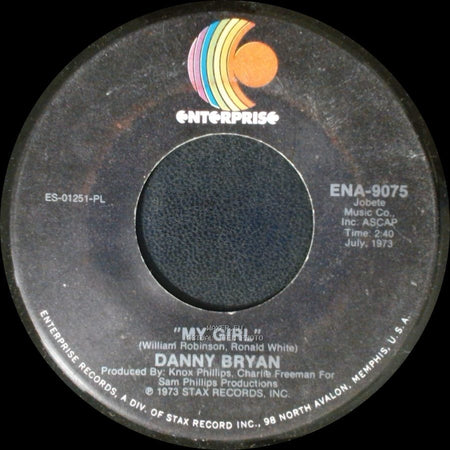Danny Bryan - Get Down To It / My Girl side B