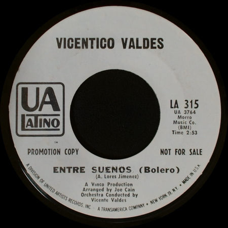 Vicentico Valdes - El Molino De Tu Mente (The Windmills Of Your Mind) / Entre Suenos (Bolero) side B