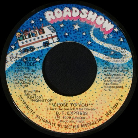 B. T. Express - Whatcha Think About That? / Close To You side A