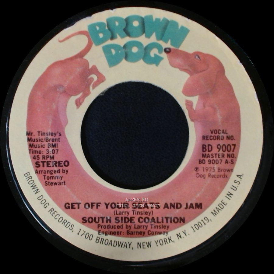 South Side Coalition - Get Off Your Seats And Jam / Get Off Your Seats And Jam side A