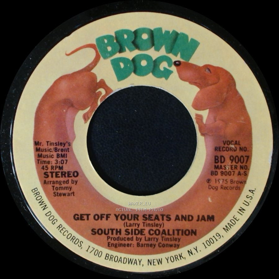 South Side Coalition - Get Off Your Seats And Jam / Get Off Your Seats And Jam side A