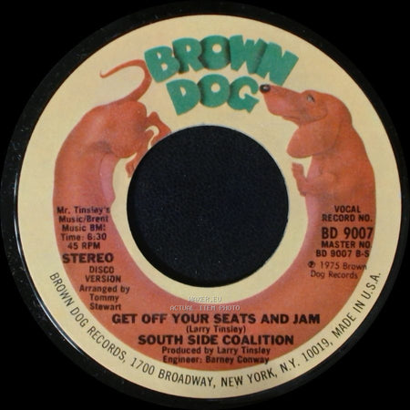 South Side Coalition - Get Off Your Seats And Jam / Get Off Your Seats And Jam side B