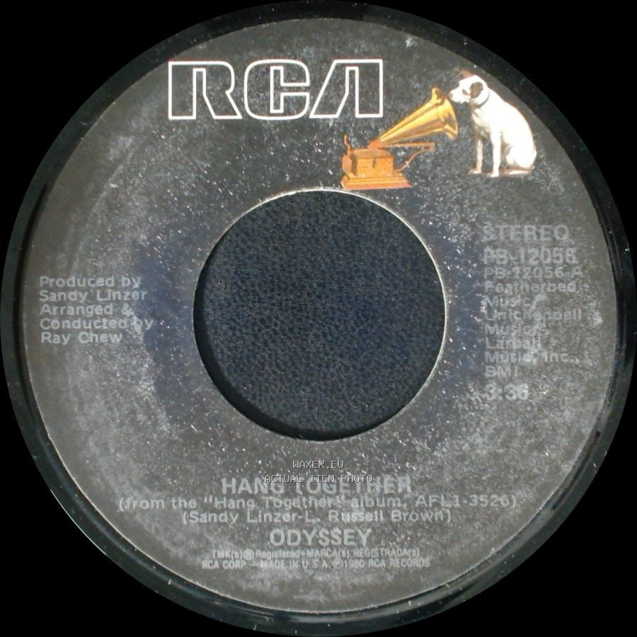 Odyssey - Hang Together / Never Had It At All side A