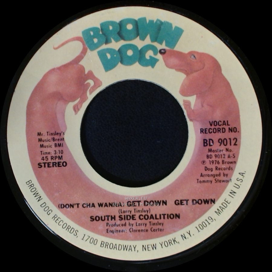 South Side Coalition - (Don't Cha Wanna) Get Down Get Down / The Power-Play side A