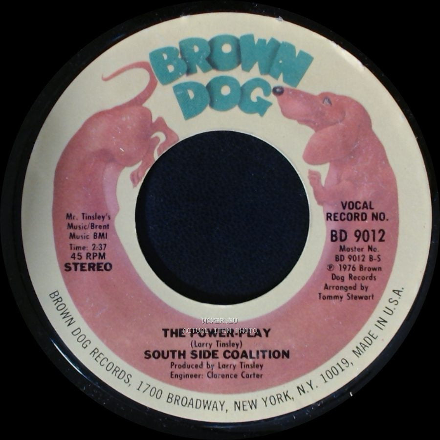 South Side Coalition - (Don't Cha Wanna) Get Down Get Down / The Power-Play side B