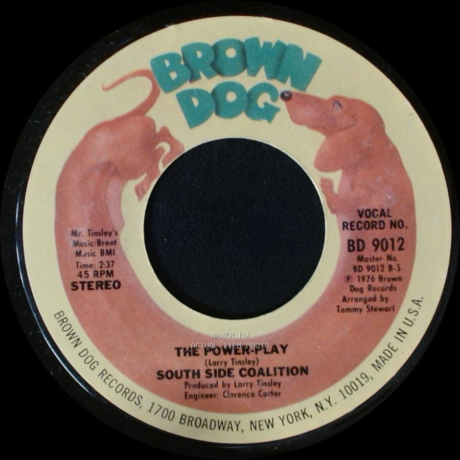 South Side Coalition - The Power-Play / (Don't Cha Wanna) Get Down Get Down side A