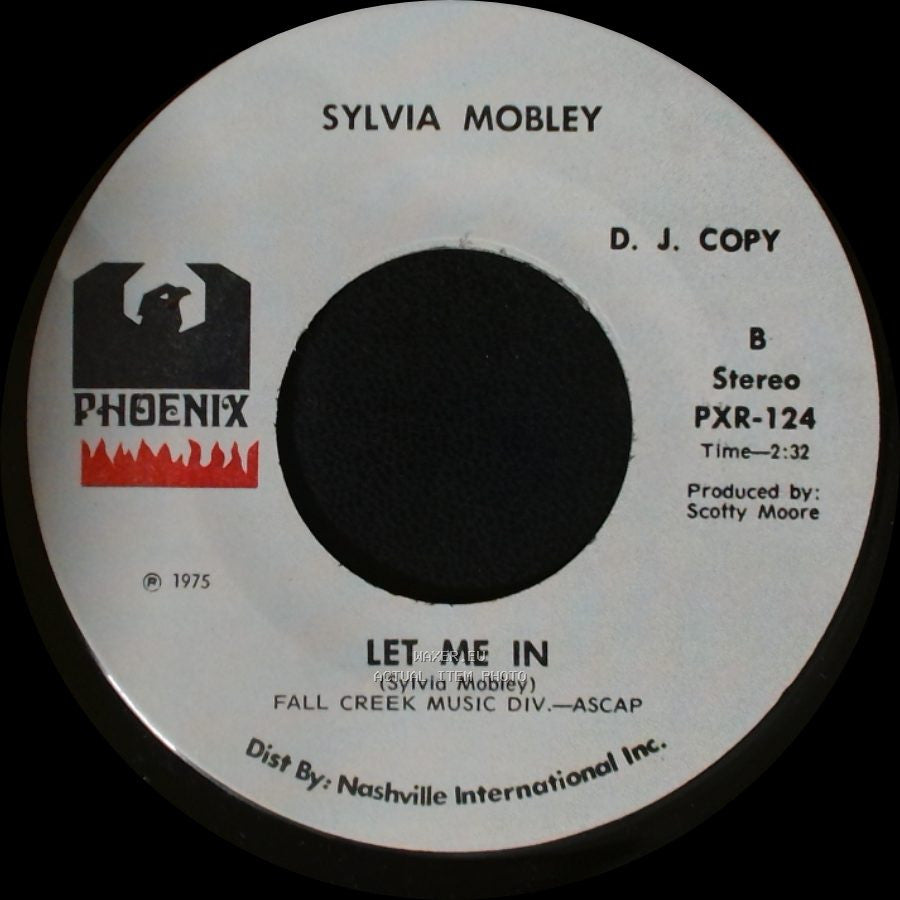 Sylvia Mobley - I Give In, Till I Give Out (Now I Give Up) / Let Me In side B