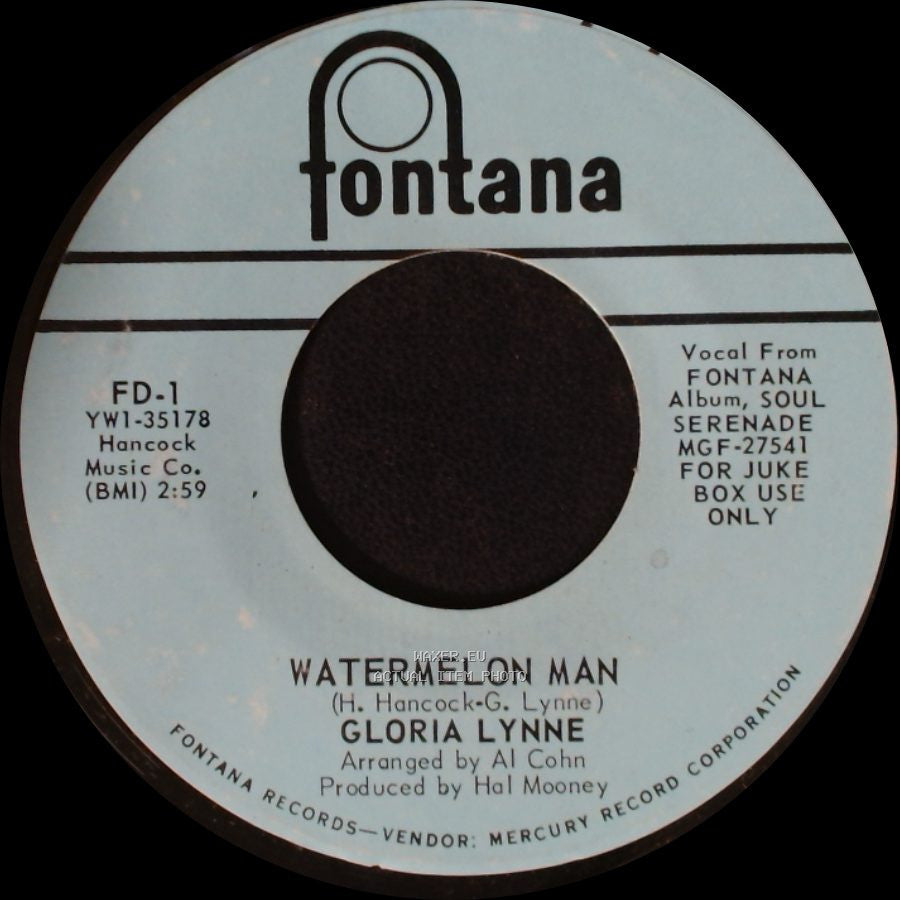 Gloria Lynne - Watermelon Man / All Alone side A