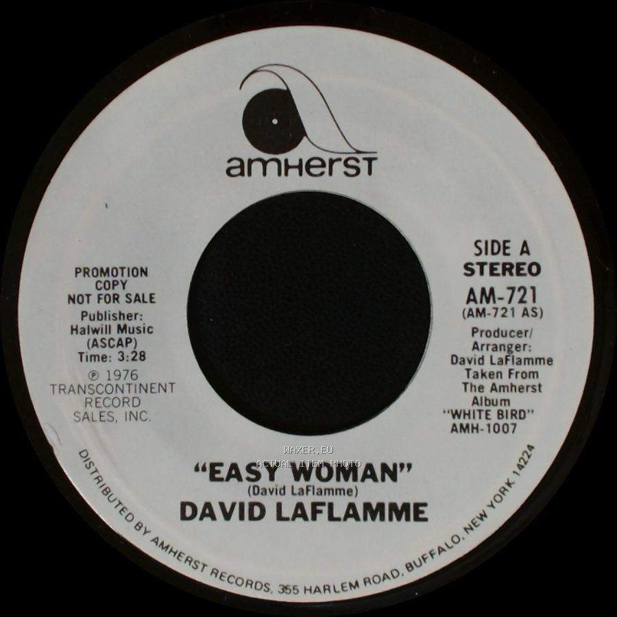 David Laflamme - Easy Woman / Easy Woman side B
