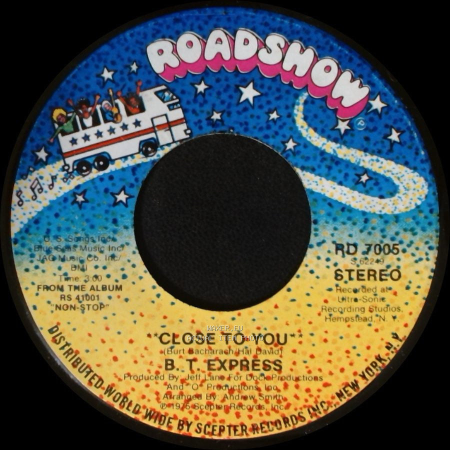 B.T. Express - Whatcha Think About That? / Close To You side B