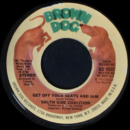 South Side Coalition - Get Off Your Seats And Jam / Get Off Your Seats And Jam side A