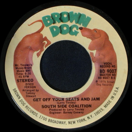 South Side Coalition - Get Off Your Seats And Jam / Get Off Your Seats And Jam side B