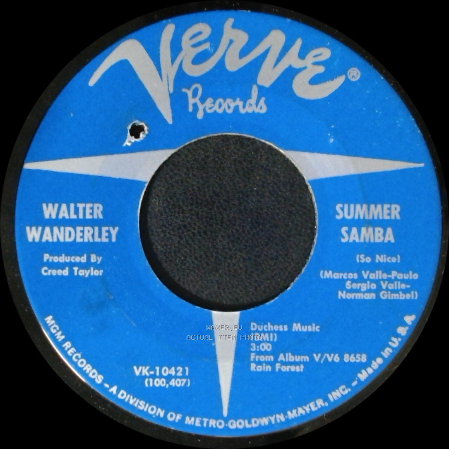 Walter Wanderley - Summer Samba / Call Me side A