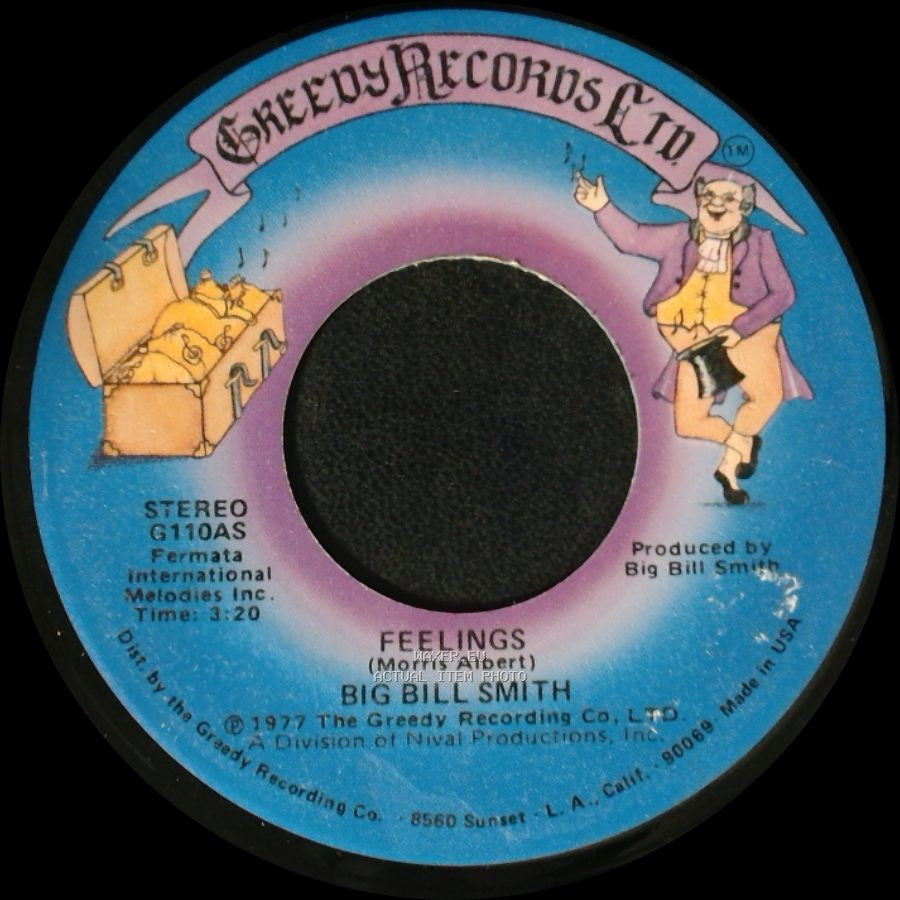 Big Bill Smith - What Possessed Me / Feelings side B