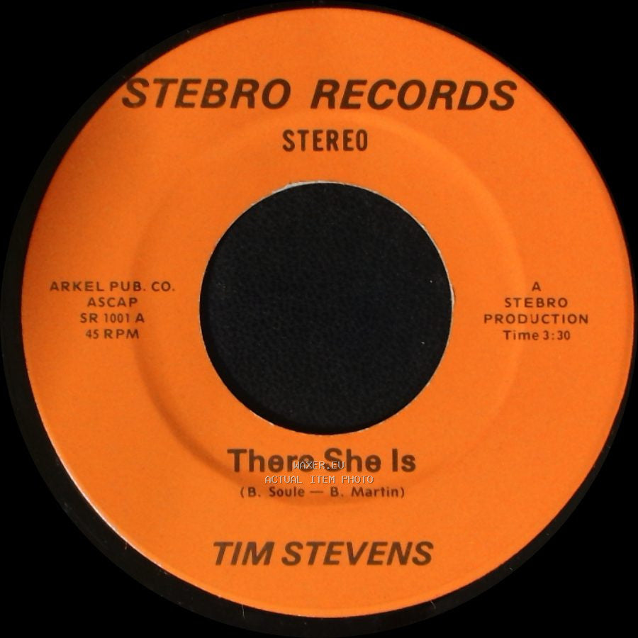 Tim Stevens - Whose Side Are You On / There She Is side B