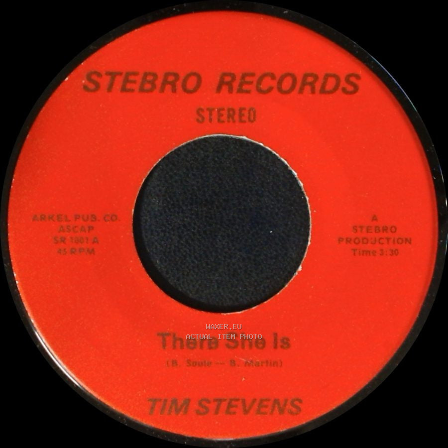 Tim Stevens - Whose Side Are You On / There She Is side A