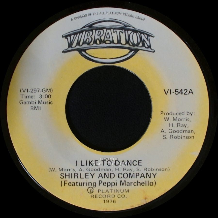 Shirley And Company - Jim Doc C'ain / I Like To Dance side B