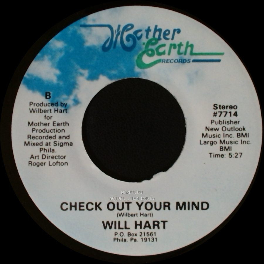 Will Hart - Check Out Your Mind / Stop Confusion side A