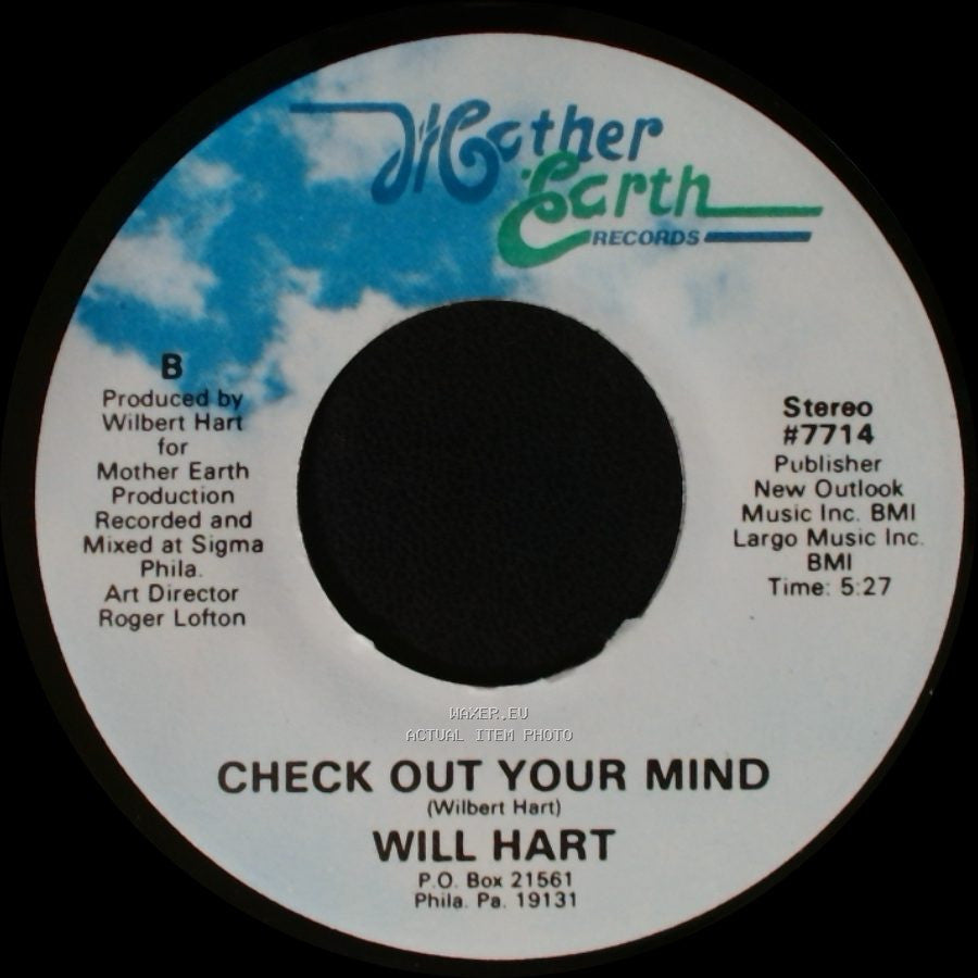 Will Hart - Check Out Your Mind / Stop Confusion side A