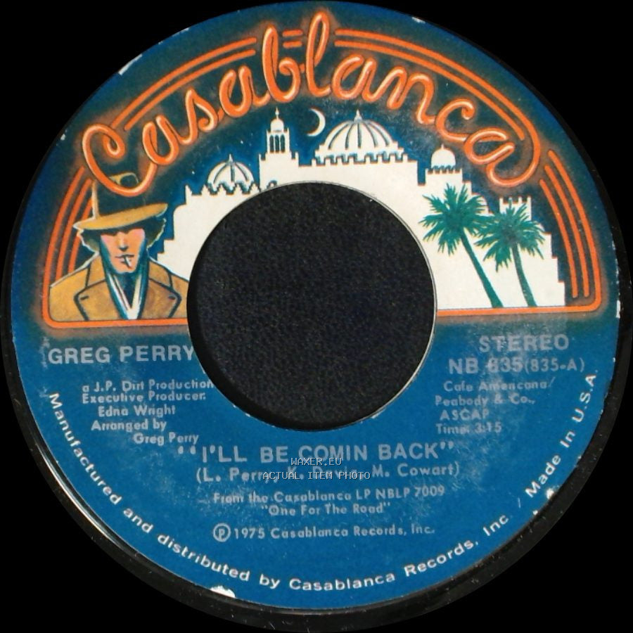 Greg Perry - Love Is Magic (Instrumental) / I'll Be Comin Back side B