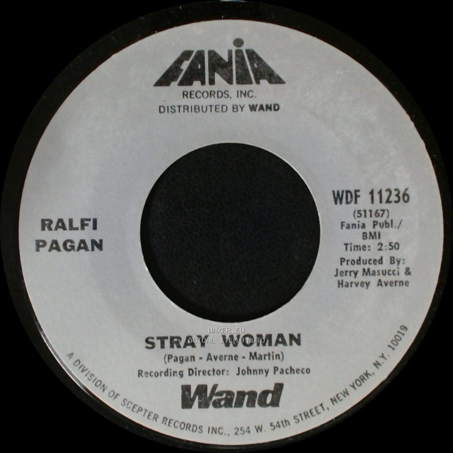 Ralfi Pagan - Stray Woman / Make It With You side A