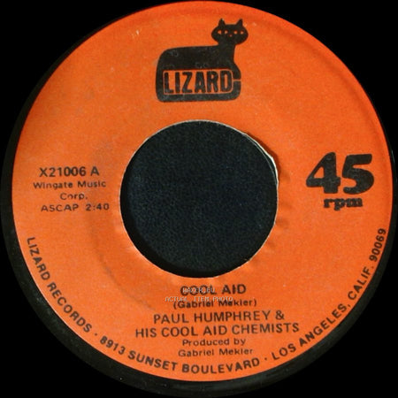 Paul Humphrey & His Cool Aid Chemists - Detroit / Cool Aid side B
